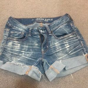 Super super stretch american eagle shorts